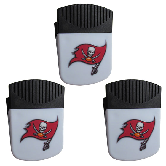 Tampa Bay Buccaneers Chip Clip Magnets, 3pk