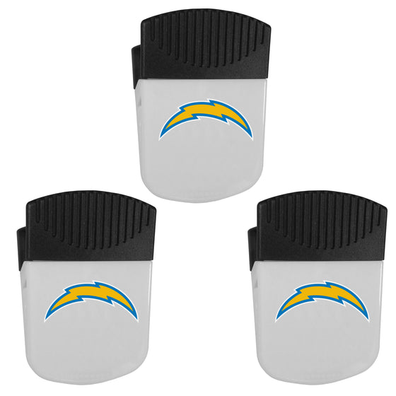 Los Angeles Chargers Chip Clip Magnets, 3pk