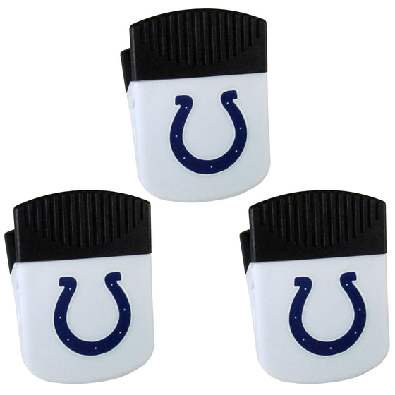 Indianapolis Colts Chip Clip Magnets, 3pk