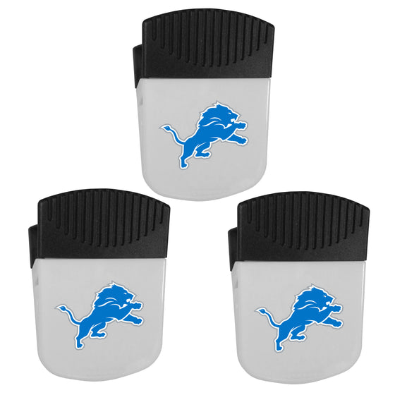 Detroit Lions Chip Clip Magnets, 3pk