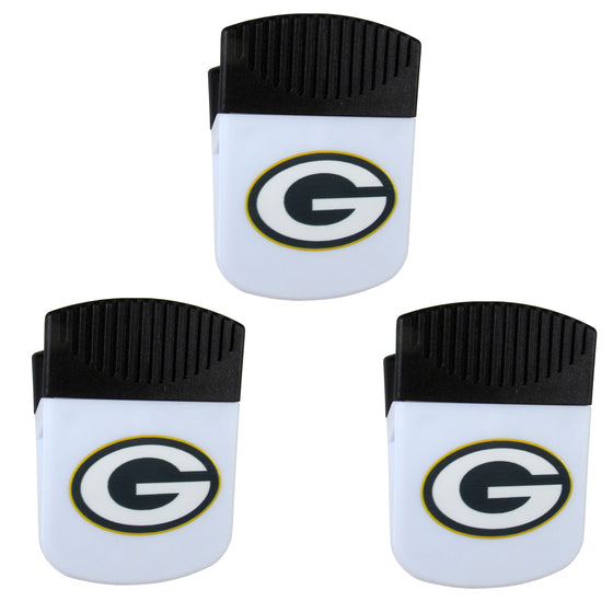 Green Bay Packers Chip Clip Magnets, 3pk