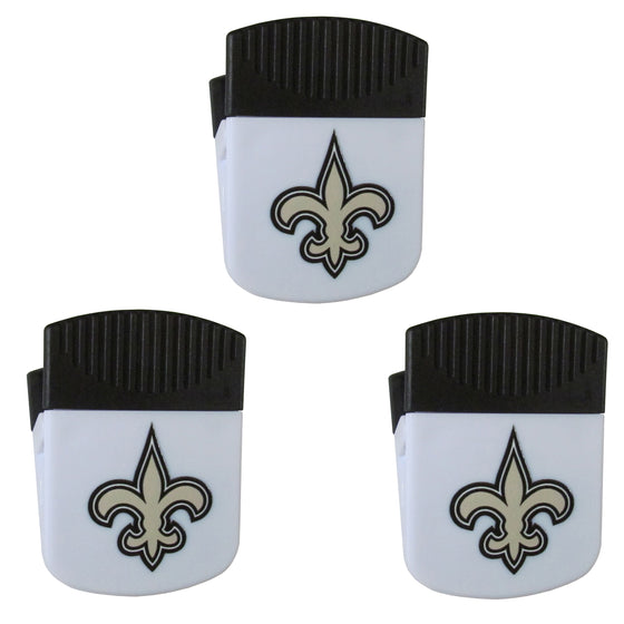 New Orleans Saints Chip Clip Magnets, 3pk