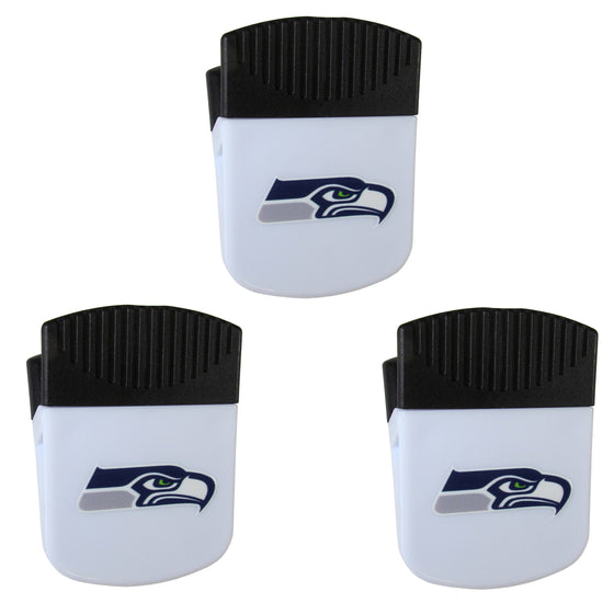 Seattle Seahawks Chip Clip Magnets, 3pk