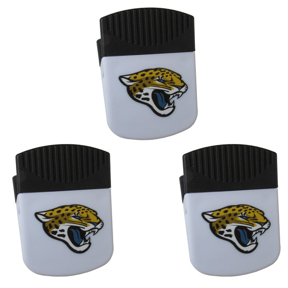 Jacksonville Jaguars Chip Clip Magnets, 3pk