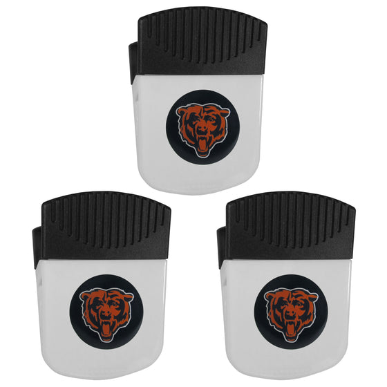 Chicago Bears Chip Clip Magnet with Bottle Opener, 3pk