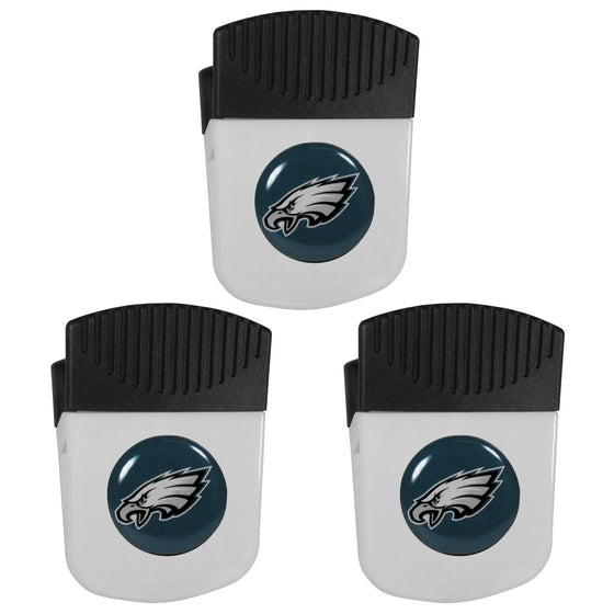 Philadelphia Eagles Chip Clip Magnet with Bottle Opener, 3pk