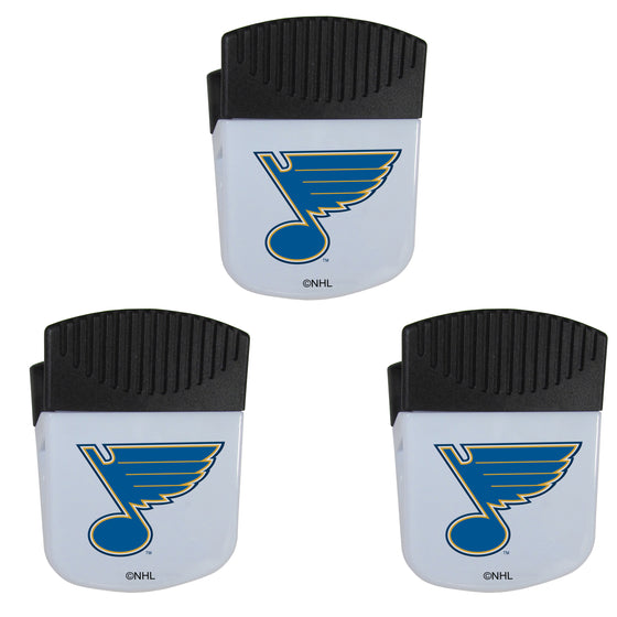 St. Louis Blues Chip Clip Magnets, 3pk