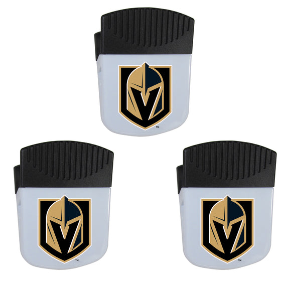 Vegas Golden Knights Chip Clip Magnets, 3pk