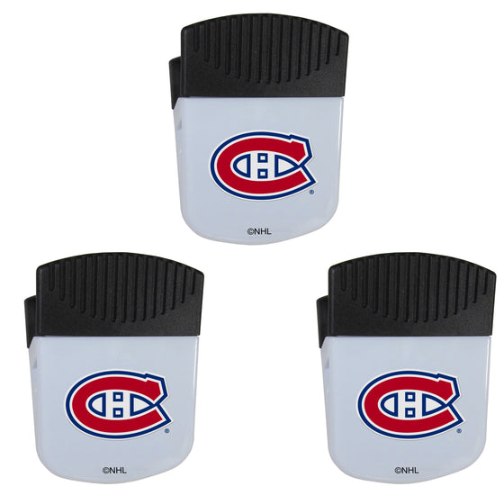 Montreal Canadiens Chip Clip Magnets, 3pk