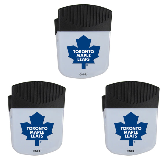 Toronto Maple Leafs Chip Clip Magnets, 3pk