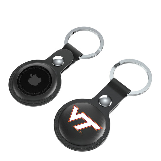 Virginia Tech Hokies Insignia Black Airtag Holder 2-Pack-3