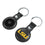 Louisiana State University Tigers Insignia Black Airtag Holder 2-Pack-3