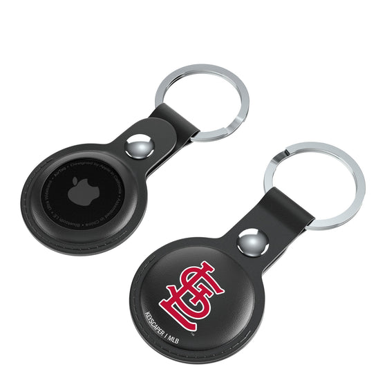 St Louis Cardinals Insignia Black Airtag Holder 2-Pack-3