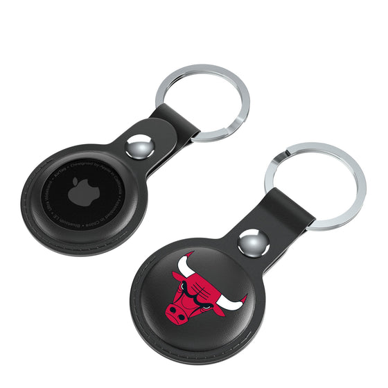 Chicago Bulls Insignia Black Airtag Holder 2-Pack-3