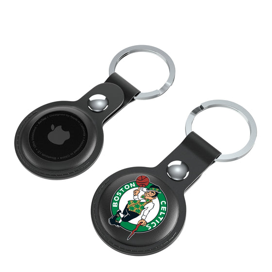 Boston Celtics Insignia Black Airtag Holder 2-Pack-3