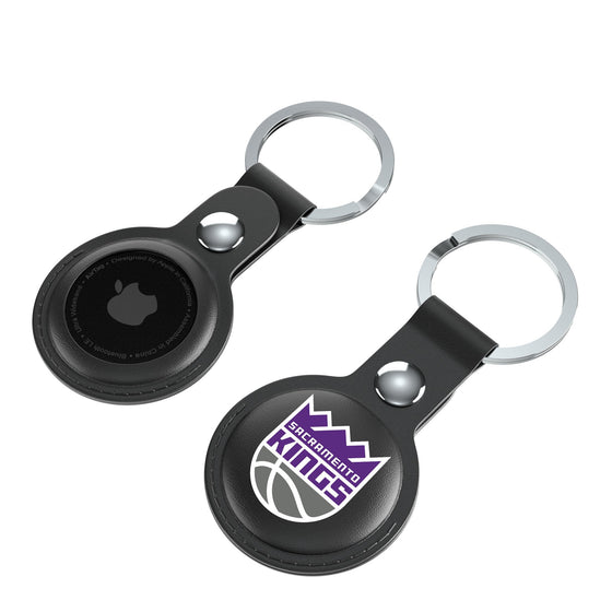 Sacramento Kings Insignia Black Airtag Holder 2-Pack-3