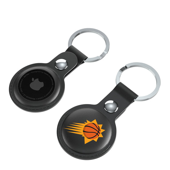 Phoenix Suns Insignia Black Airtag Holder 2-Pack-3