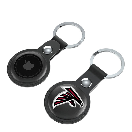 Atlanta Falcons Insignia Black Airtag Holder 2-Pack-3