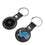 Detroit Lions Insignia Black Airtag Holder 2-Pack-3