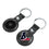 Houston Texans Insignia Black Airtag Holder 2-Pack-3