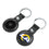 Los Angeles Rams Insignia Black Airtag Holder 2-Pack-3