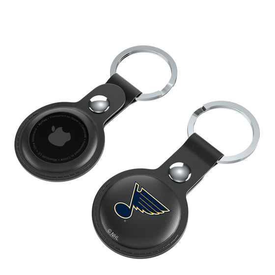 St. Louis Blues Insignia Black Airtag Holder 2-Pack-3