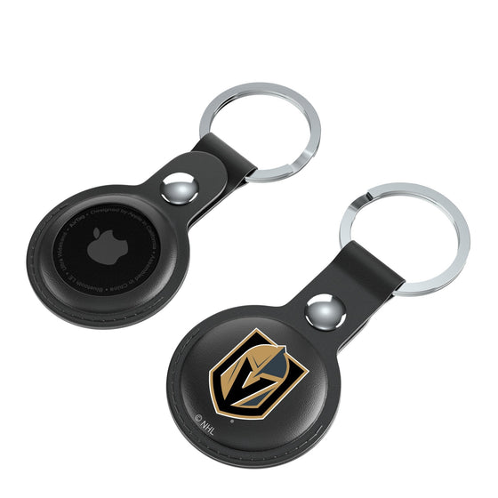 Vegas Golden Knights Insignia Black Airtag Holder 2-Pack-3