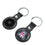 Arizona Wildcats Insignia Black Airtag Holder 2-Pack-3