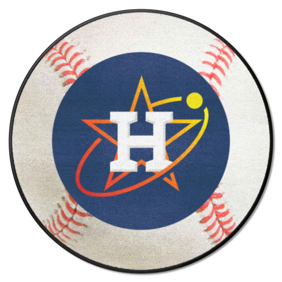 Houston Astros Baseball Rug - 27in. Diameter