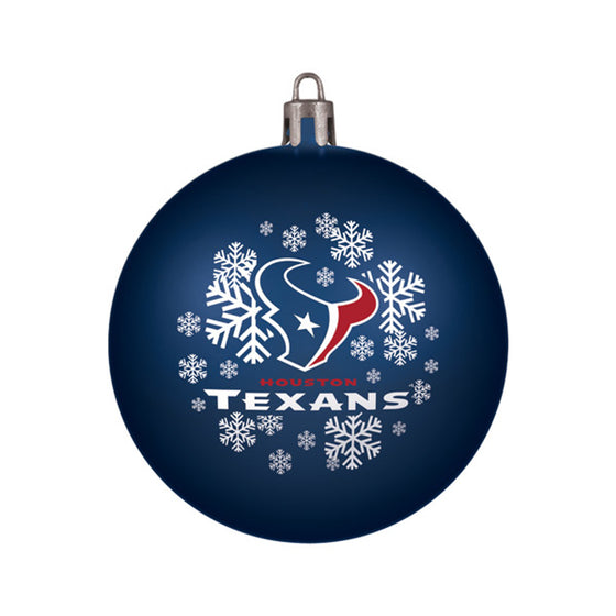 Houston Texans Ornament - Shatterproof Ball (CDG)