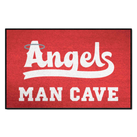 Los Angeles Angels Man Cave Starter Mat Accent Rug - 19in. x 30in.