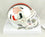 Vinny Testaverde Signed Hurricanes Chrome Speed Mini Helmet w/Insc- JSA W Auth