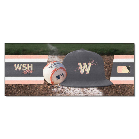 Washington Nationals Baseball Runner Rug - 30in. x 72in.