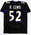 Ray Lewis Autographed Black Pro Style Jersey - Beckett Auth *2