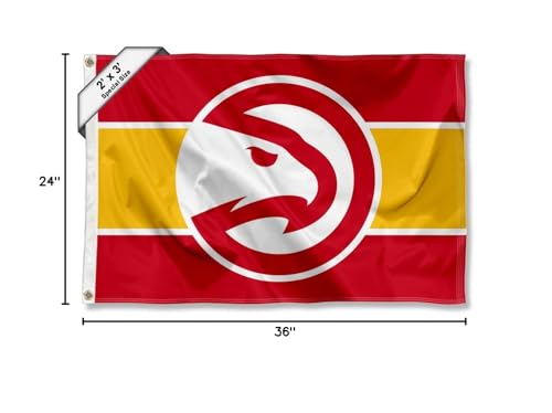 WinCraft Atlanta Hawks Small 2x3 Foot Banner Flag