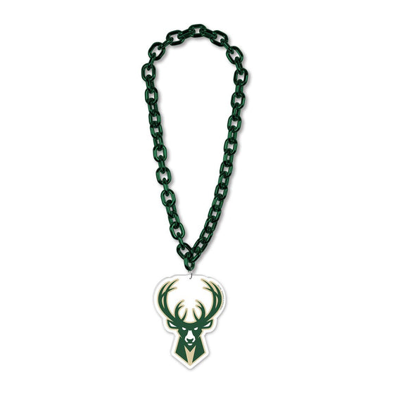 Milwaukee Bucks Necklace Big Fan Chain