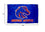 College Flags & Banners Co. Boise State Broncos Blue Flag and USA 3x5 Flag Set