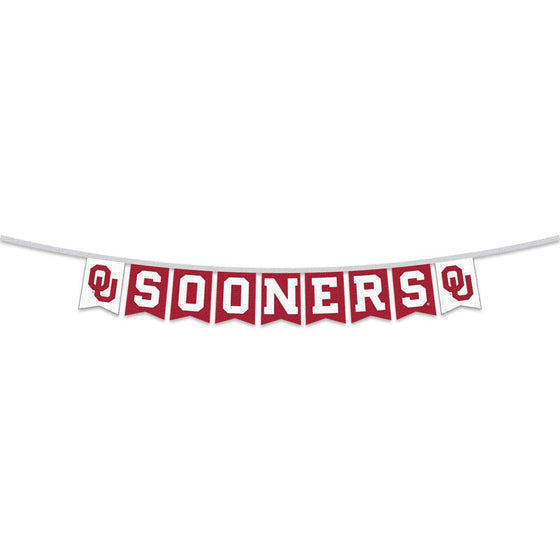 Oklahoma Sooners Banner String Pennant Flags