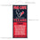 WinCraft Houston Texans Man Cave Fan Banner Wall Door Scroll