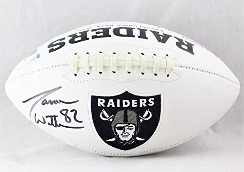 Jason Witten Autographed Las Vegas Raiders Logo Football - Beckett W Auth *Black