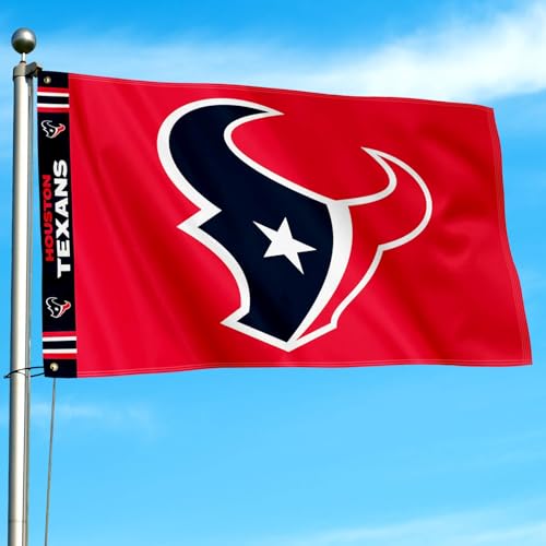 WinCraft Houston Texans Printed Header 3x5 Foot Banner Flag