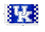 College Flags & Banners Co. Kentucky Wildcats Checkered Board and USA Flag 3x5 Set