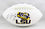 Leonard Fournette Autographed LSU Tigers Logo Football- JSA W Auth *Eye