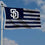 WinCraft San Diego Baseball Americana 3x5 Flag