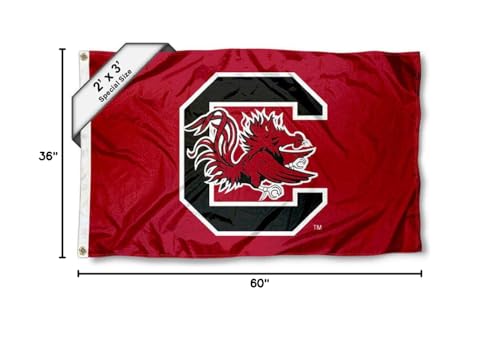 College Flags & Banners Co. South Carolina Gamecocks 2x3 Foot Flag