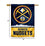 WinCraft Denver Nuggets Pickaxe Logo Double Sided House Banner Flag