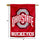 Ohio State Buckeyes Athletic Logo House Flag Banner