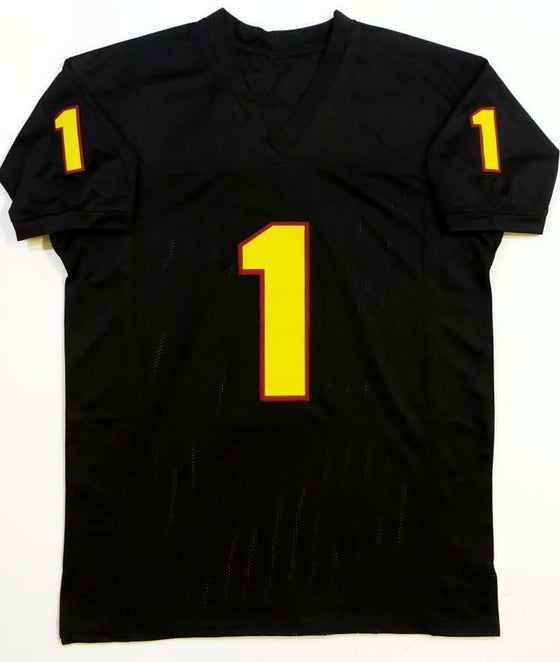 N'Keal Harry Autographed Black College Style Jersey- Beckett Authenticated *Blk