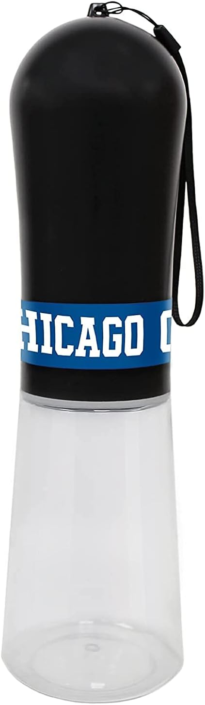 Chicago Cubs Baseball Pet Water Bottle