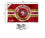 San Francisco 49ers Patch Button Banner and Tapestry Wall Tack Pads